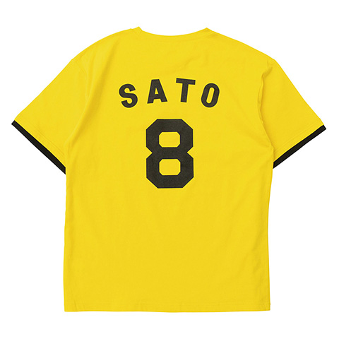 背番号Tシャツ（大人） イエロー - 阪神タイガース公式オンライン
