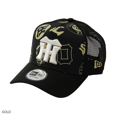 9FORTY(TM)AFキャップ】TR HANTIG 26 PRINT BLACK＜NEW ERA＞ - 阪神
