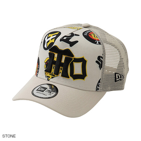 9FORTY(TM)AFキャップ】TR HANTIG 26 PRINT BLACK＜NEW ERA＞ - 阪神