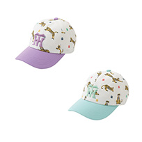 虎の総柄ベースボールキャップ（キッズ）