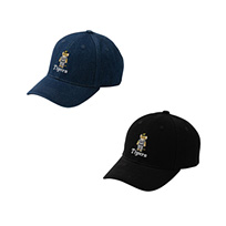 とら刺繍ツイルキャップ