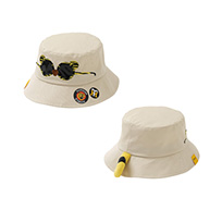 サングラス風プリントハット