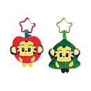 カラビナ付き選手モチーフマスコット