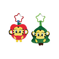 カラビナ付き選手モチーフマスコット