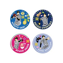 （全12種）シークレット刺繍缶バッジ