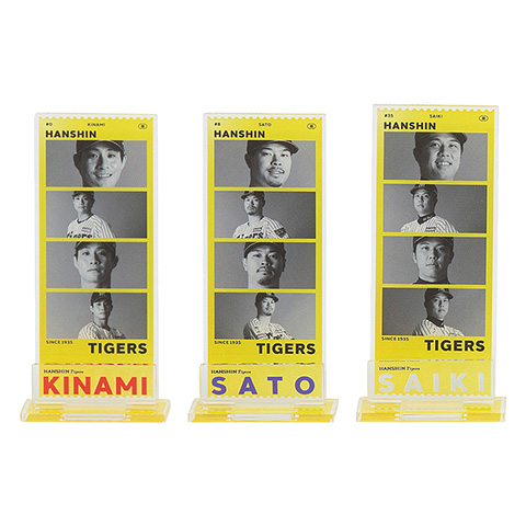 4カットアクリルスタンド - 阪神タイガース公式オンラインショップ T-SHOP