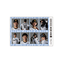 （全12種）シークレット証明写真風ステッカー