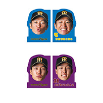 顔柄ミニクリアファイル