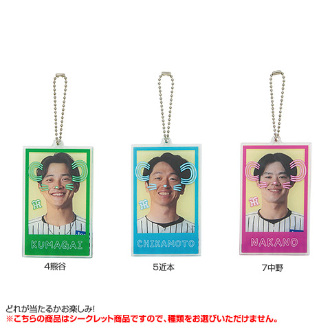 全12種）シークレット虎耳レイヤーアクリルキーホルダー - 阪神