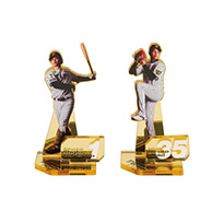 （全12種）シークレット選手ゴールドアクリルスタンド