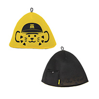 ゆるトラッキー×ごリラックス 瞑想メッシュサウナハット