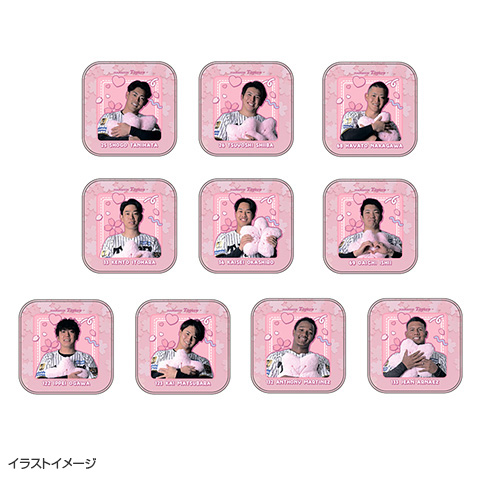 T-SHOP限定】2026選手桜 ミニタオル☆受注生産品☆ - 阪神タイガース