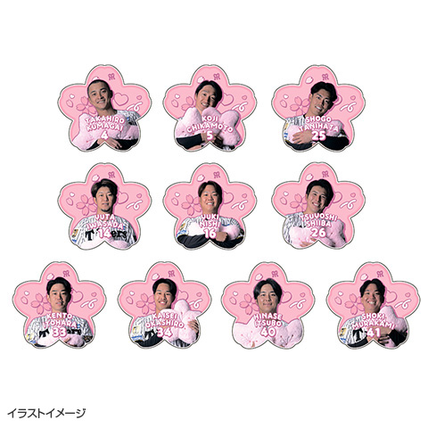 T-SHOP限定】2026選手桜 アクリルコースター☆受注生産品☆ - 阪神 T-SHOP限定】2026選手桜 アクリルコースター☆受注生産品☆ - 阪神