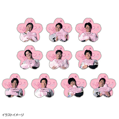 T-SHOP限定】2026選手桜 アクリルコースター☆受注生産品☆ - 阪神