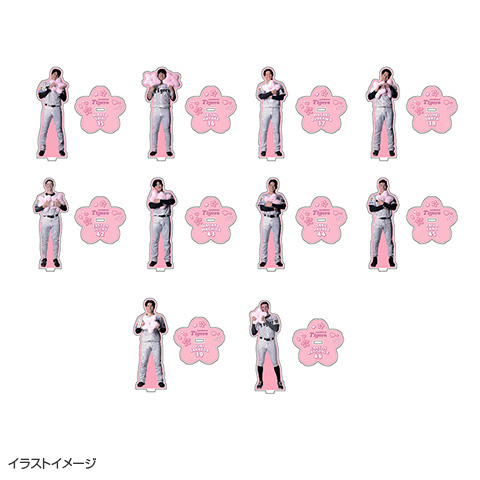 T-SHOP限定】2026選手桜 アクリルスタンド☆受注生産品☆ - 阪神