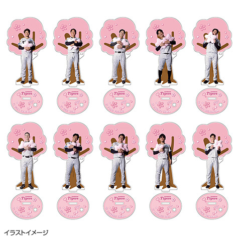 T-SHOP限定】2026選手桜 アクリルペンスタンド☆受注生産品☆ - 阪神