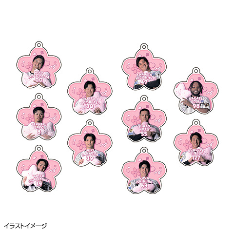 Flower languageさん専用新品未使用　非売品】2026阪神タイガース T-SHOP限定】2026選手桜 アクリルチャーム☆受注生産品☆ - 阪神