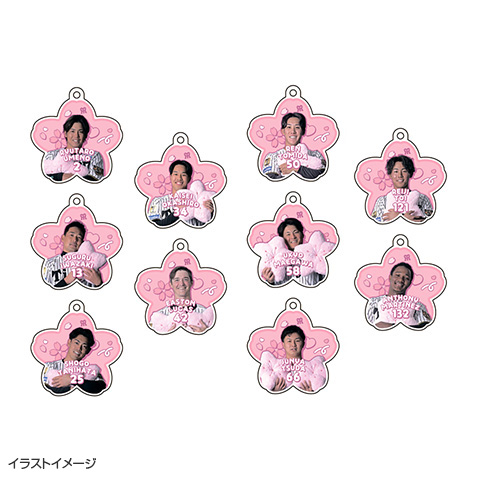 T-SHOP限定】2026選手桜 アクリルチャーム☆受注生産品☆ - 阪神
