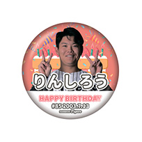 2026 タイガース バースデー缶バッジ（7月）★受注生産品★
