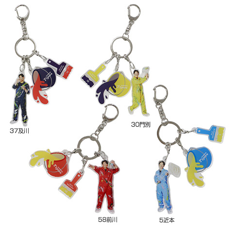 激レア阪神タイガースTORAKO限定アクリルキーホルダーセット T-SHOP限定】TORACO3連アクリルキーホルダー☆受注生産品☆ - 阪神