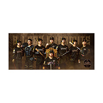 TIGERS B-LUCK DYNAMITE SERIES2026 キービジュアル フェイスタオル★受注生産品★