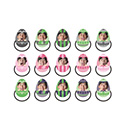 【T-SHOP限定】アクリルイースターヘアゴム「あいうえおセット」★受注生産品★