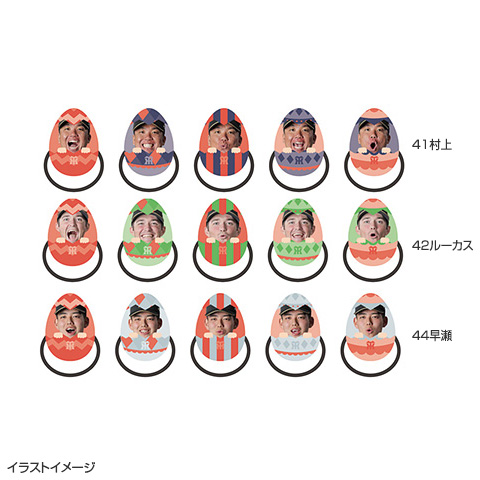 T-SHOP限定】アクリルイースターヘアゴム「あいうえおセット」☆受注