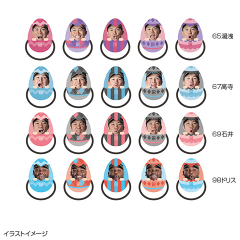 T-SHOP限定】アクリルイースターヘアゴム「あいうえおセット」☆受注