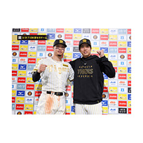 ブロマイド 3/31 T-DB No.5　8佐藤（輝明）、35才木