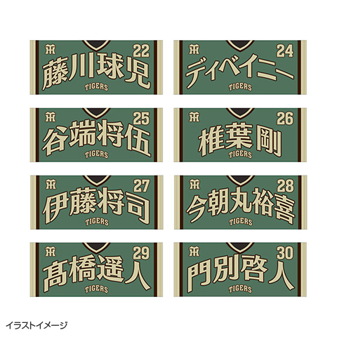 T-SHOP限定】STADIUM HEROES DAY 選手フェイスタオル☆受注生産品