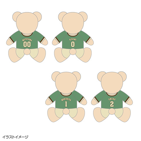 T-SHOP限定】STADIUM HEROES DAY ユニフォームベア☆受注生産品