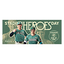 STADIUM HEROES DAY 選手フェイスタオル
