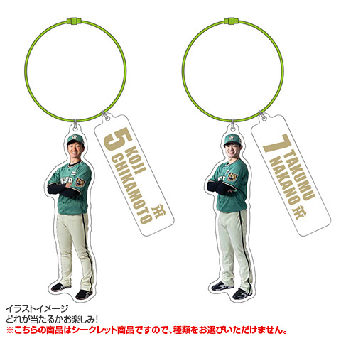 全8種）STADIUM HEROES DAY シークレットワイヤーリングアクリル