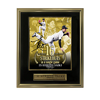 【T-SHOP限定】35.才木浩人投手 1試合16奪三振 セ・リーグタイ記録達成記念 直筆サイン入りフォトパネル【BBM】★受注生産品★