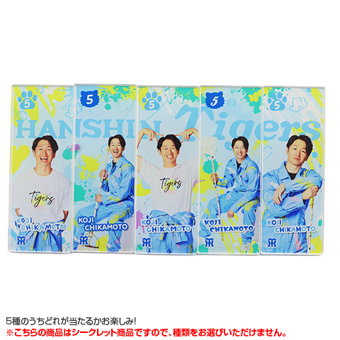 8選手×5種）選手別シークレットTORACOアクリルクリップ - 阪神