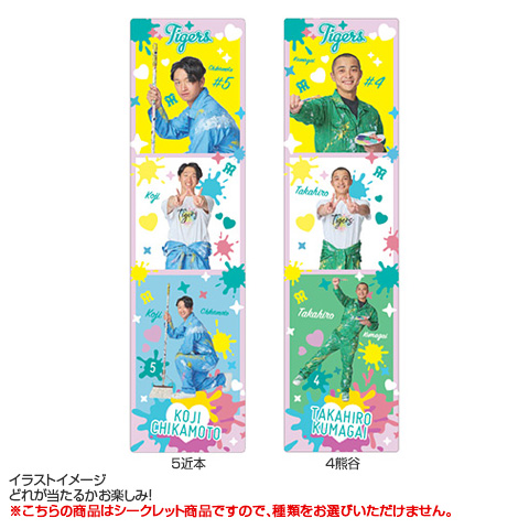 全22種）シークレットTORACOフォトステッカー - 阪神タイガース公式