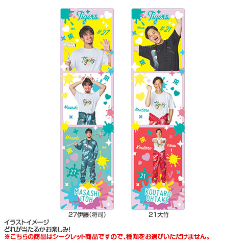 トラコグッズ 全22種）シークレットTORACOフォトステッカー - 阪神タイガース公式