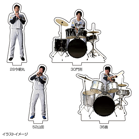 トラフェス2026 バンド風アクリルスタンドパーツ☆受注生産品☆ - 阪神