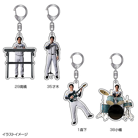 ☆先行受注☆トラフェス2026 バンド風ダイカットアクリルキーホルダー