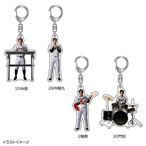 ☆先行受注☆トラフェス2026 バンド風ダイカットアクリルキーホルダー