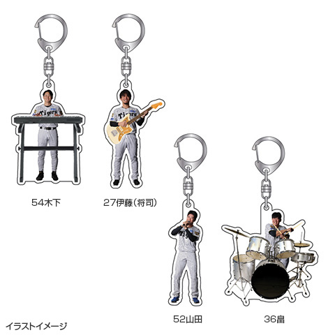 ☆先行受注☆トラフェス2026 バンド風ダイカットアクリルキーホルダー