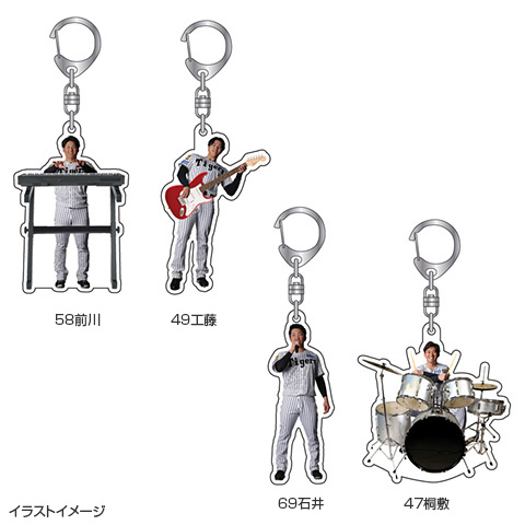 トラフェス2026 バンド風ダイカットアクリルキーホルダー☆受注生産品