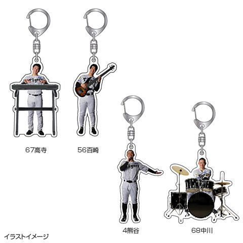 ☆先行受注☆トラフェス2026 バンド風ダイカットアクリルキーホルダー