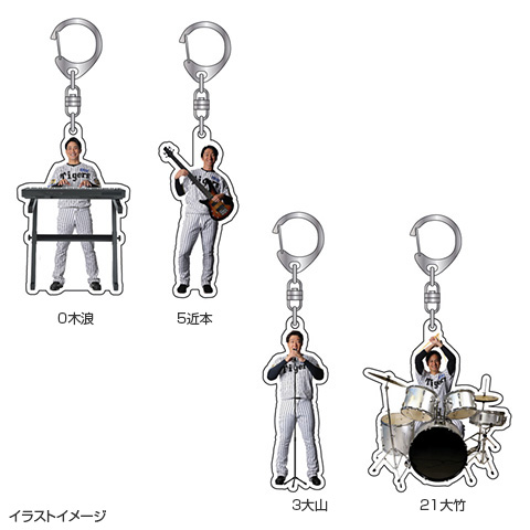 トラフェス2026 バンド風ダイカットアクリルキーホルダー☆受注生産品