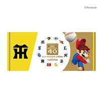 【スーパーマリオブラザーズ40周年×プロ野球12球団】タオル