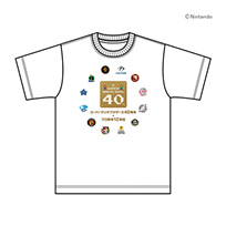 【スーパーマリオブラザーズ40周年×プロ野球12球団】Tシャツ