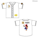 【スーパーマリオブラザーズ40周年×プロ野球12球団】ベースボールシャツ