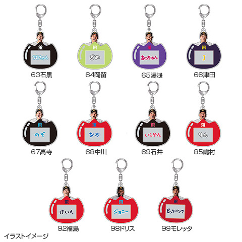 T-SHOP限定】選手あだ名アクリルキーホルダー☆受注生産品☆ - 阪神