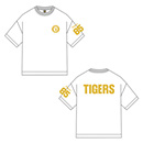 【T-SHOP限定】GOLDタイガースロゴTシャツ ホワイト★受注生産品★