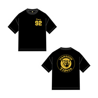 【T-SHOP限定】GOLDサークルタイガーTシャツ ブラック★受注生産品★